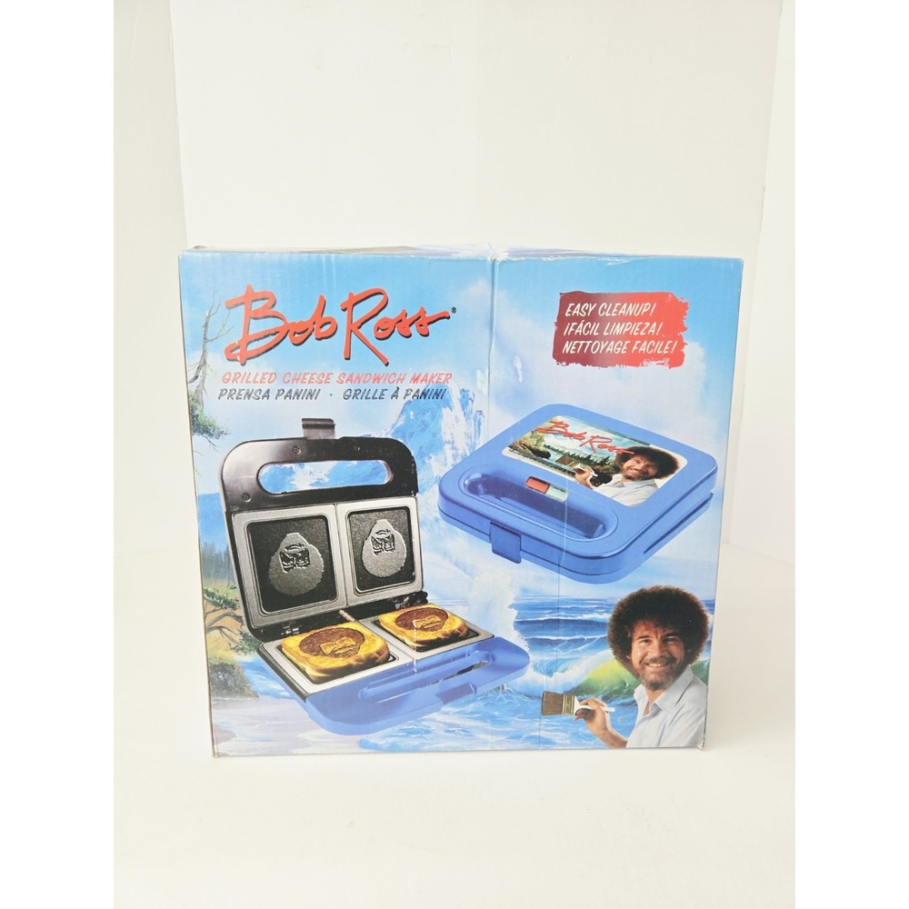 Bob Ross Grilled Cheese Sandwich Maker Uncanny Brand New open box